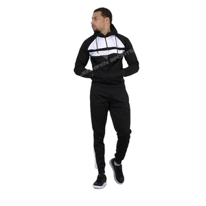 ชุดวอร์มผู้ชายแบบสวมใส่สบาย น้ำหนักเบา ไซส์ใหญ่ พิมพ์ลายโลโก้ตามสั่ง ผ้าฟลีซโพลีเอสเตอร์ 100% ดีไซน์เรียบง่าย เหมาะสำหรับฤดูหนาว - Product Image 1