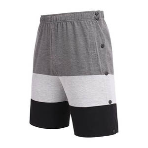 Shorts pour hommes Shorts post-chirurgie Vêtements adaptés de haute qualité Side Snap Clouser Rehab Clothing Shorts - Product Image 5