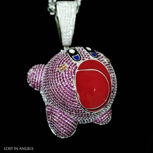 Pendentif Hip Hop en Moissanite de Qualité Supérieure, Couleur Diamant, Serti de Pierres, avec Argent 925, Bijoux Brillants, Bijoux de Luxe Haut de Gamme - Product Image 1