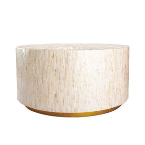 Table basse de forme personnalisée en nacre, design moderne, écologique, de haute qualité, meubles de maison, provenance IN;34648 - Product Image 2