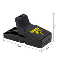 Piège à souris durable en polystyrène de haute qualité avec puissant piège à rats à ressort en acier inoxydable pour l'extérieur