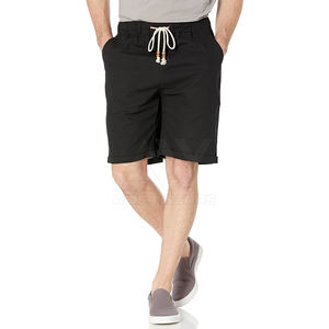 Pantalones cortos de algodón cómodos e informales para hombre más vendidos, diseño de logotipo personalizado con cintura media, buena calidad - Product Image 1