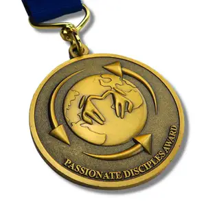 High Quality Custom Zinc Alloy Medal Metal Award Plaque