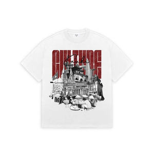 อินเทรนด์เสื้อยืดผ้าฝ้าย250gsm ยูนิเซ็กซ์ทรงพอดีตัวเสื้อผ้าแนวสตรีทผ้าฝ้าย100% พิมพ์ลายสัตว์ตามสั่งสำหรับผู้ชายและผู้หญิง - Product Image 5