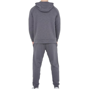 Survêtement personnalisé le plus vendu avec fermeture éclair pour hommes survêtements de haute qualité vierge 100% coton 350 ensemble de survêtements GSM pour hommes - Product Image 2