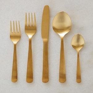 En Oferta: Juego de Cubiertos de Acero Inoxidable para Hogares, Restaurantes, Hoteles y Servicios de Catering - Calidad Profesional Sostenible - Product Image 1