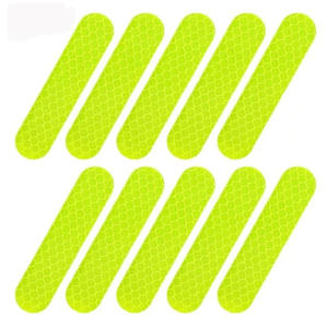 Autocollants réfléchissants pour moto, autocollants de sécurité, conduite de nuit, OEM ZJ-3629, garantie 1 an, toutes saisons - Product Image 1