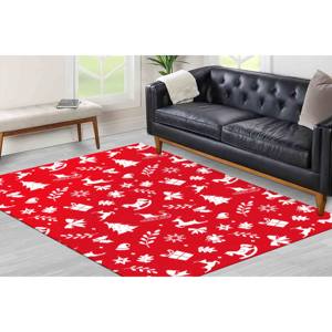 Festive Printed <b>Rug</b>, Christmas <b>Rug</b>, Xmas <b>Rug</b>, Christmas Gift <b>Rug</b>,<b>Chenille</b> <b>Rug</b> - Product Image 2