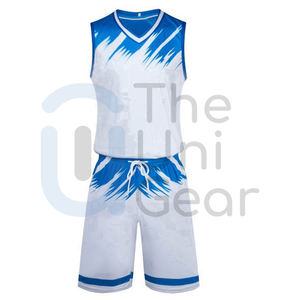 Uniforme de basket-ball en polyester respirant et écologique, sans manches, vente en gros, kit de maillot de basket-ball personnalisé pour hommes - Product Image 6