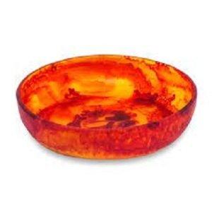 Bol en verre à salade créatif coloré bol à fruits en résine décoratif pour la cuisine à la maison - Product Image 2