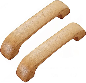Tirador de puerta de madera para muebles, tirador de cajón, tiradores de puerta de armario y artesanía natural - Product Image 5