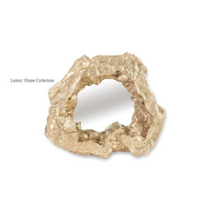 <b>Bathroom</b> <b>Mirror</b> Gold Color Attractive Design <b>Wall</b> <b>Mirror</b> Shiny Polished <b>Bathroom</b> Accessories <b>for</b> Hotel and Restaurant Home Decor - Product Image 1