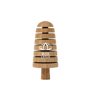 Árbol de Navidad de madera ecológico de Loto Azul perfecto para una acogedora casa de vacaciones y vibraciones festivas 2024 - Product Image 1