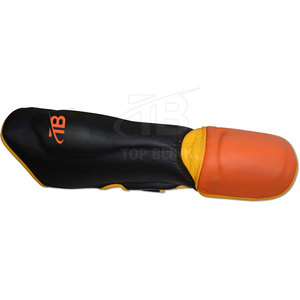 สนับแข้งสำหรับต่อยมวยหนัง PU แผ่นหน้าแข้งสำหรับชกมวยทนทานออกแบบโลโก้ได้ตามต้องการ - Product Image 6