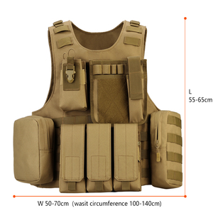 Beschermer Plus Kwaliteit Outdoor Airsoft Cs Modulaire Tactische Vest Polyester Multifunctionele Duurzame Professionele <span class=keywords><strong>Molle</strong></span> Borst <span class=keywords><strong>Rig</strong></span> - Product Image 2