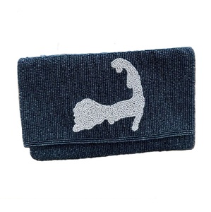 Perles de rocaille faites à la main broderie lèvre pochette fête Collection élégant brodé perles de rocaille pochette pour mariage - Product Image 4