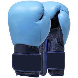 Gants de boxe de sparring en cuir de vachette avec sangle de poignet réglable et doublure intérieure résistante à la transpiration - Product Image 6