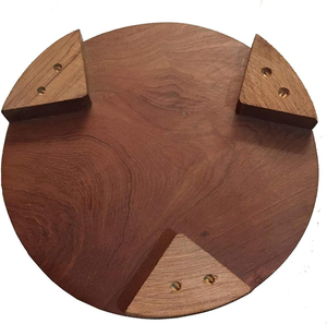 Planche à rouler/porte-roulottes en bois de Sheesham pur, écologique, faite à la main, avec surface lisse - Product Image 2