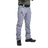 Pantalon cargo de randonnée pour homme, léger, respirant, séchage rapide, coupe droite, taille mi-haute, multi-poches, style décontracté pour l'extérieur
