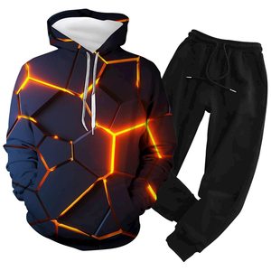 Conjunto de chándal por sublimación para mujer, conjunto de chándal con capucha y pantalón transpirable de peso pesado para mujer con logotipo personalizado, chándal para mujer - Product Image 1