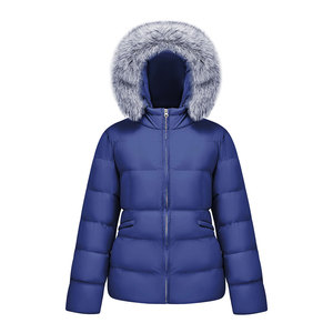 Abrigos de invierno de color personalizado para mujer, chaqueta acolchada, chaquetas de burbujas de manga larga para mujer, chaquetas transpirables de nailon y poliéster impermeables - Product Image 1