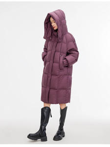 Veste d'hiver pour femme, réversible, imperméable, fine, longue, à capuche, nouvelle version améliorée, 90% duvet d'oie - Product Image 5