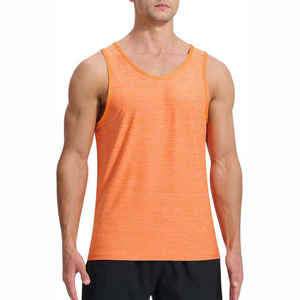 Hommes 100% coton débardeurs respirant sans manches gilet mince décontracté gymnastique course maillot de corps confortable hommes tricoté tissage - Product Image 3