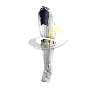 Custom Baseball Softball Uniforms Breathable Personalized Sublimation Pinstriped Jersey and <b>Knickers</b> Long Pants for Sports - Product Image 5