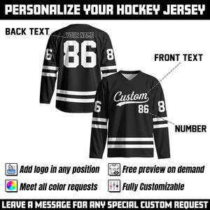Nouveau Offre Spéciale design propre logo personnalisé maillot de hockey sur glace vierge de haute qualité adulte - Product Image 6