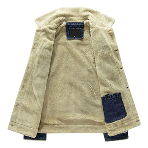 Chaqueta de Mezclilla Personalizada de Alta Calidad, Ecológica, Antibacteriana, 100% Algodón, con Logotipo Frontal para Hombre - Product Image 3