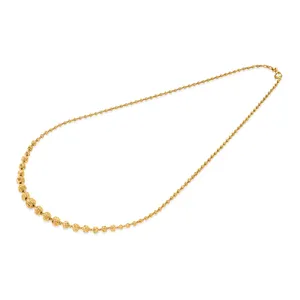 Collier en or en forme de cœur Suvarna Tejas pour femmes - Design long tendance - Product Image 3