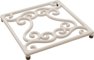 Dessous de plat en métal plaqué or de meilleure qualité Vente en gros de dessous de plat en métal classique américain élégant Dessous de plat en métal - Product Image 4