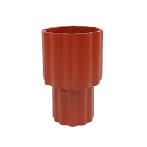 Florero de Metal de calidad superior acabado dorado para el hogar sala de estar Mesa jarrones de Metal decorativos hechos a mano a granel - Product Image 6