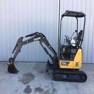 Compre la mini excavadora John Deeree 17G, entrega rápida, núcleo de motor fuerte, máquina excavadora de orugas de granja de calidad superior a precio competitivo - Product Image 5