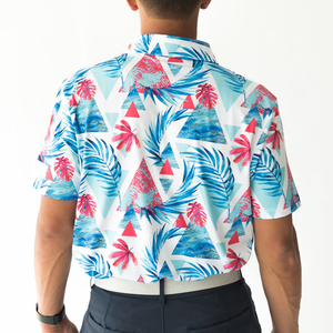 OEM sublimation polo <b>shirts</b> breathable quick dry anti-wrinkle sustainable latest arrival soft material unique men's polo <b>shirts</b> - Product Image 6