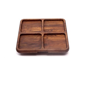 Bandejas de madera de tendencia superior para servir deliciosa comida y postre en hoteles, restaurantes, cafés y cantinas - Product Image 5