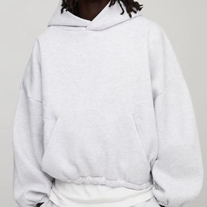 <b>Crop</b> Bottom Tight <b>Top</b> Quality 100% Cotton <b>Men</b> Oversize Hoodies & Pullover Made In Pakistan - Product Image 1