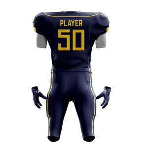 Uniformes de football américain du fabricant d'usine derniers uniformes de football américain confortables et respirants personnalisés - Product Image 6