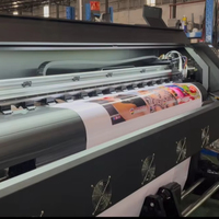 Benlun 1900 kepala tunggal Eco untuk pelarut Printer Inkjet Roll-to-Roll otomatis untuk bahan fleksibel harga mengejutkan