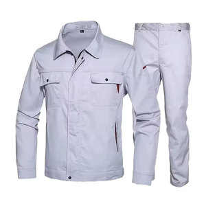 Unisex Orange Hi Visibility Workwear <b>Shirt</b> Pants Set Cotton <b>Flame</b>-Retardant Acidproof Anti-Bacterial EN/ASTM Certified - Product Image 4