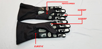 Gants de course personnalisés de haute qualité Advanced Windproof Breathable Plus Size Sportswear Kart Driving Auto Racing Beaded Printed
