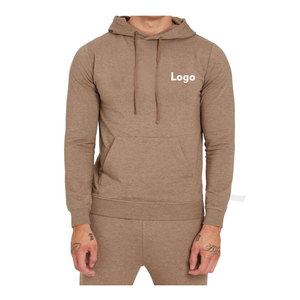 Alta calidad precio más barato algodón polar gimnasio Fitness chándal Jogging trajes para hombres chándales al por mayor - Product Image 3