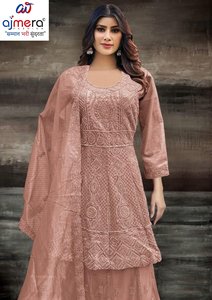 Kurti Shalwar Kameez Tradicional Indio-Pakistaní para Mujer, Elegante, Elástico, Sin Arrugas, Informal, para Fiesta, Ropa de Moda - Product Image 3