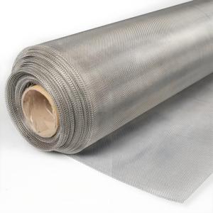 Malla de alambre de filtro de acero inoxidable con agujeros de malla de varios espesores para purificador de aire