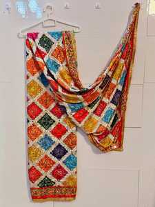 2026 nouveau Design luxe indien Banjara châles femmes vêtements Antique à la main Gotta & miroir travail brodé soie châles adultes - Product Image 3