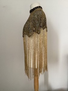 Vestido de Cóctel Tipo Tubo para Mujer, Mini Vestido de Fiesta, Talla Grande, para Club, Graduación, Adornado con Lentejuelas de Espejo, Brillante, de Poliéster Chandni - Product Image 3