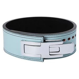 Cinturones de entrenamiento de cintura para gimnasio de piel de vaca para culturismo para hombre, longitud personalizada, palanca de cuero para levantamiento de pesas de cobre - Product Image 6