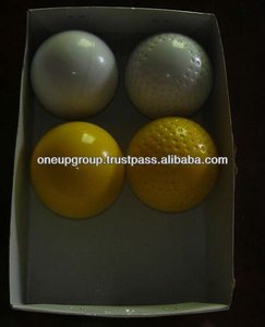 Pelota de hockey sobre césped de PU de alta calidad, precio al por mayor, pelota de hockey sobre césped de PVC con hoyuelos deportivos con logotipo personalizado impreso en pelotas - Product Image 3