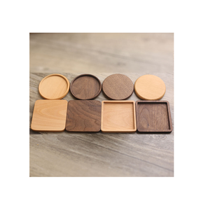 Posavasos de madera elegantes diseñados para decoración de mesa y opciones de regalo de productos de proveedores indios - Product Image 4