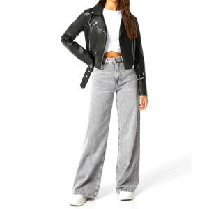 Élégant nouveau adulte femmes en cuir véritable brut court veste d'hiver respirant toile tenue décontracté meilleures tailles de qualité disponibles - Product Image 2